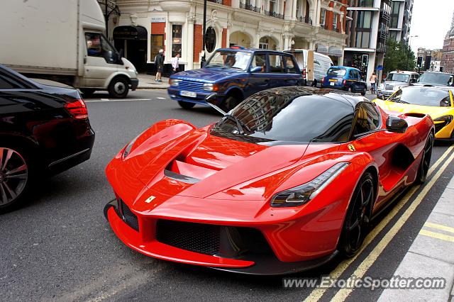 Ferrari LaFerrari spotted in London, United Kingdom