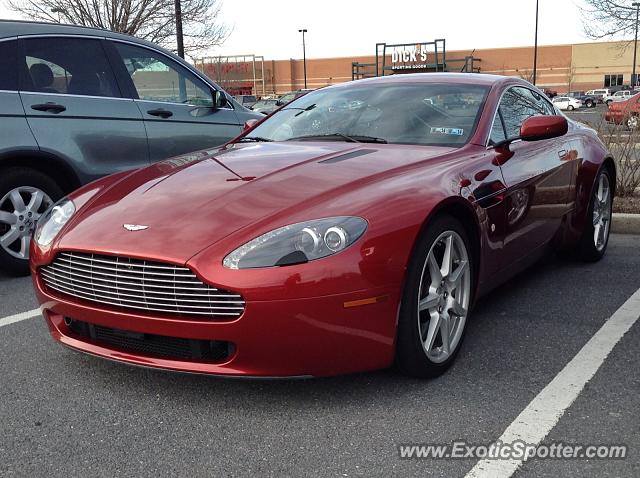 Aston Martin Vantage spotted in Wyomissing, Pennsylvania