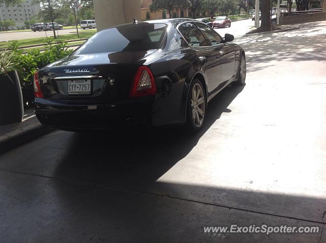 Maserati Quattroporte spotted in Houston, Texas