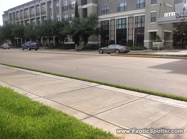 Aston Martin DB9 spotted in Houston, Texas