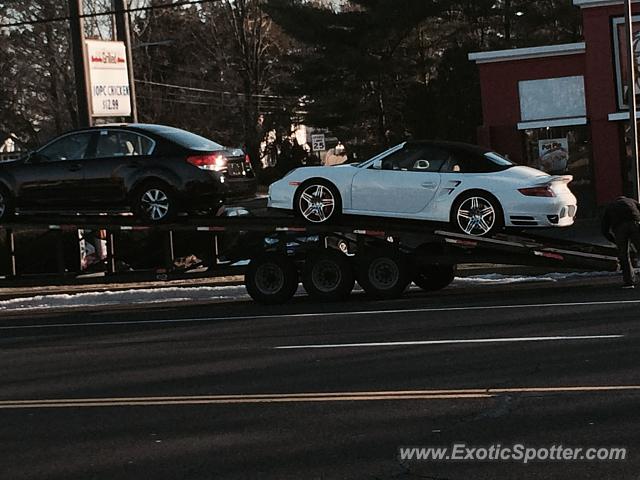 Porsche 911 Turbo spotted in Newtown, Pennsylvania