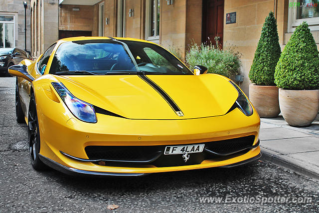 Ferrari 458 Italia spotted in London, United Kingdom