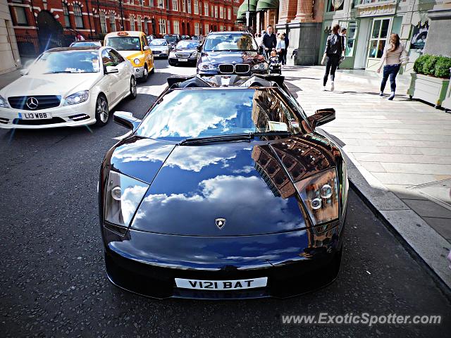 Lamborghini Murcielago spotted in London, United Kingdom