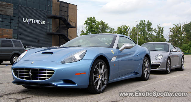 Ferrari California spotted in Columbus, Ohio