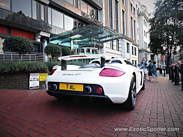 Porsche Carrera GT spotted in London, United Kingdom