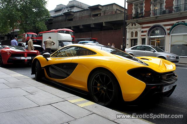 Mclaren P1 spotted in London, United Kingdom