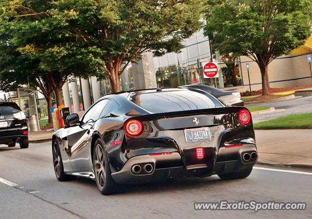 Ferrari F12 spotted in Atlanta, Georgia