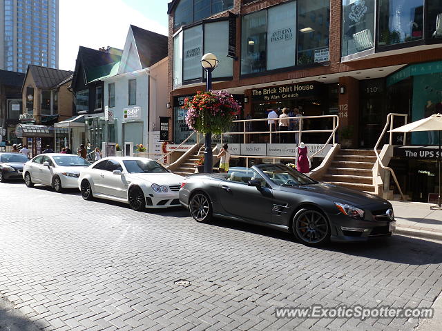 Mercedes SL 65 AMG spotted in Toronto, Canada