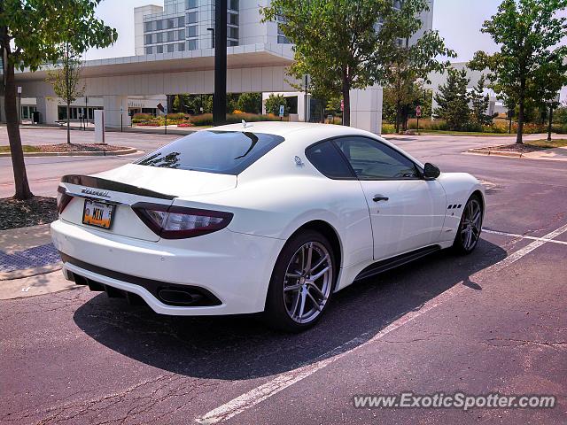 Maserati GranTurismo spotted in Schaumburg, Illinois