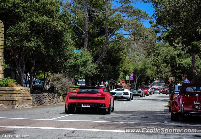 Lamborghini Gallardo spotted in Carmel, California