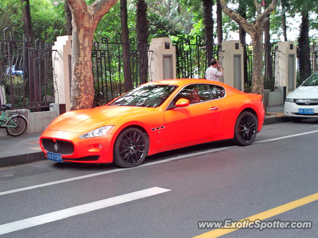 Maserati GranTurismo spotted in Shanghai, China