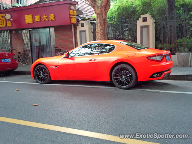 Maserati GranTurismo spotted in Shanghai, China