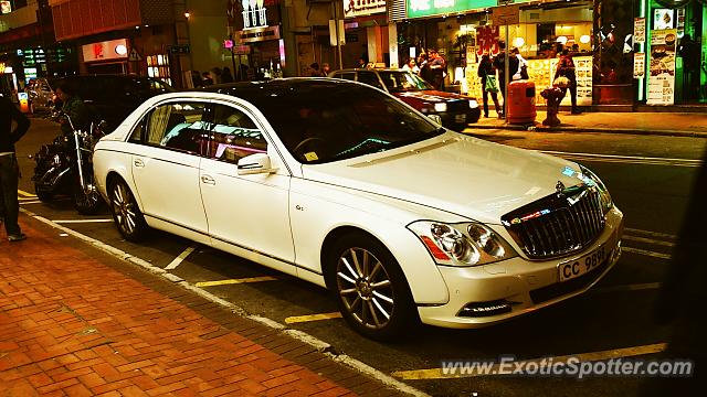 Mercedes Maybach spotted in Hong kong, China