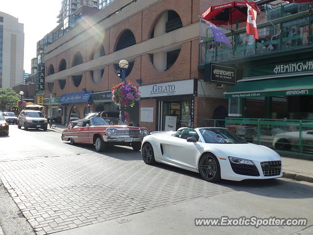 Audi R8 spotted in Toronto, Canada