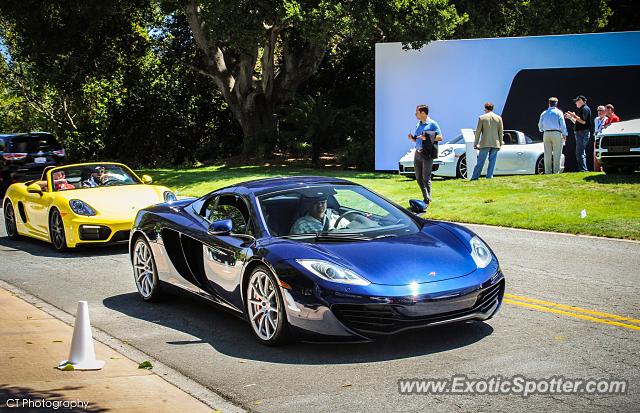 Mclaren MP4-12C spotted in Carmel Valley, California