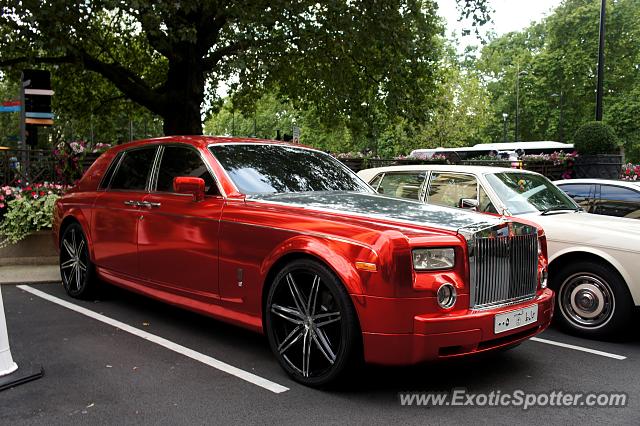 Rolls Royce Phantom spotted in London, United Kingdom