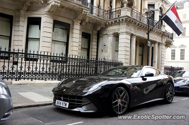 Ferrari F12 spotted in London, United Kingdom