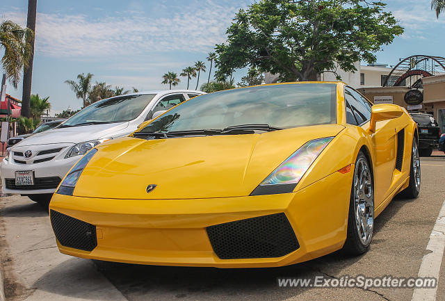 Lamborghini Gallardo spotted in La Jolla, California