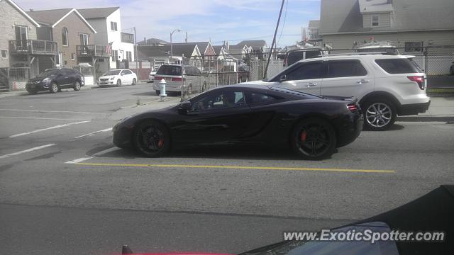 Mclaren MP4-12C spotted in Long Beach, New York