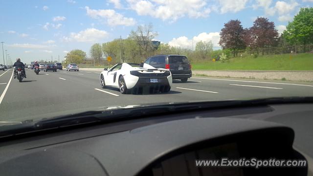 Mclaren 650S spotted in Oakville, Canada