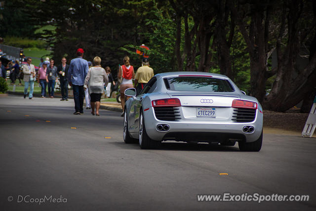 Audi R8 spotted in Monterey, California