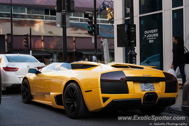 Lamborghini Murcielago spotted in Montreal, Canada