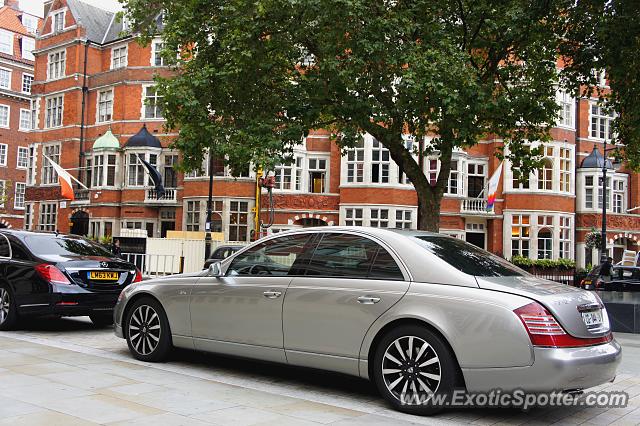 Mercedes Maybach spotted in London, United Kingdom