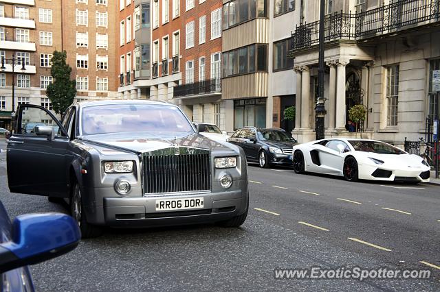 Rolls Royce Phantom spotted in London, United Kingdom