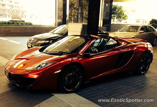 Mclaren MP4-12C spotted in Melbourne, Australia