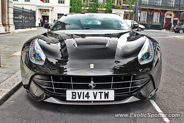 Ferrari F12 spotted in London, United Kingdom