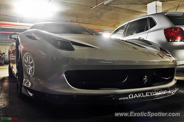 Ferrari 458 Italia spotted in London, United Kingdom