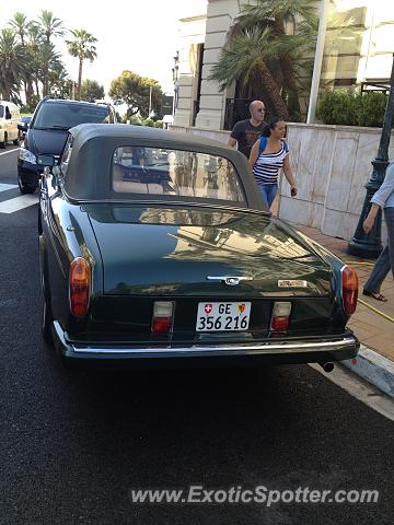 Rolls Royce Corniche spotted in Monte Carlo, Monaco