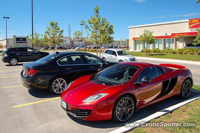 Mclaren MP4-12C spotted in London Ontario, Canada