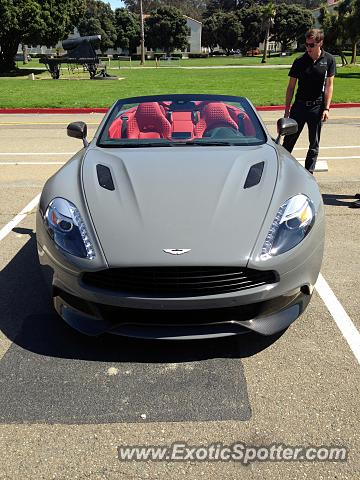 Aston Martin Vanquish spotted in San Francisco, California