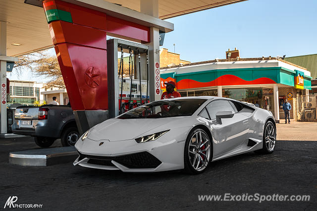 Lamborghini Huracan spotted in Bryanston, South Africa