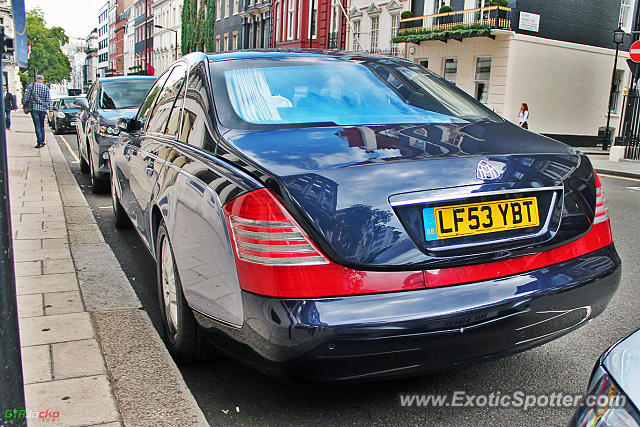 Mercedes Maybach spotted in London, United Kingdom