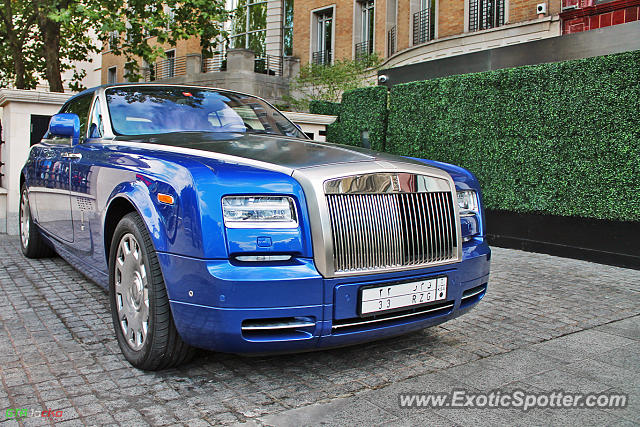 Rolls Royce Phantom spotted in London, United Kingdom