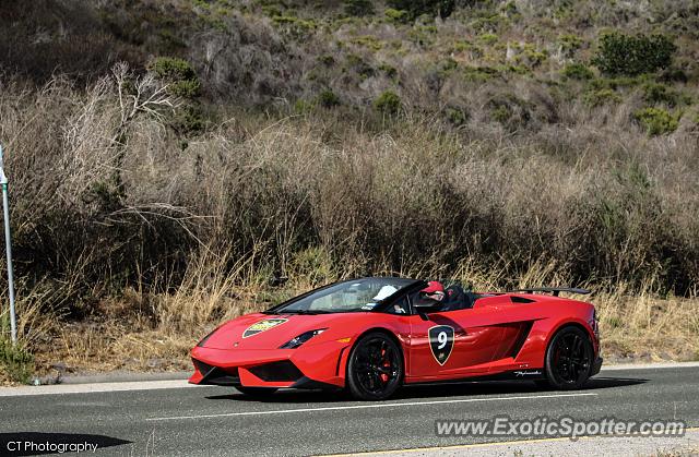 Lamborghini Gallardo spotted in Carmel Valley, California