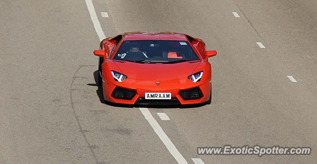 Lamborghini Aventador spotted in Hong Kong, China