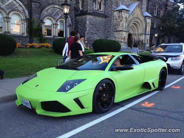 Lamborghini Murcielago spotted in Toronto, Canada