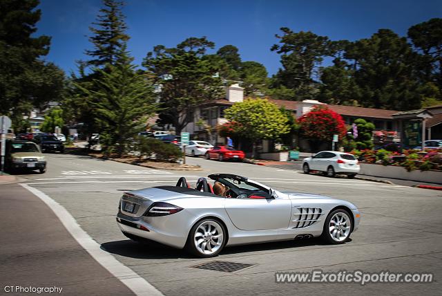 Mercedes SLR spotted in Carmel, California