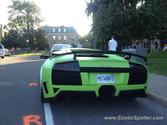 Lamborghini Murcielago spotted in Toronto, Canada