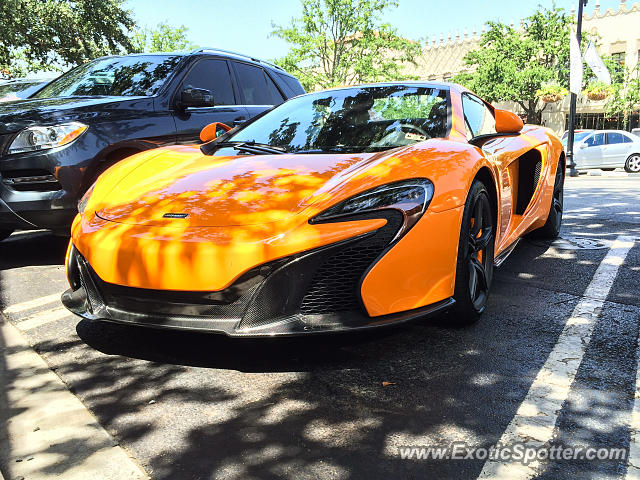 Mclaren 650S spotted in Dallas, Texas