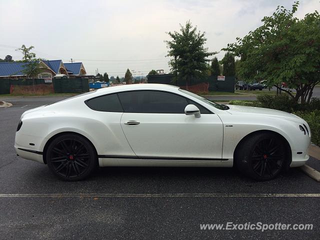 Bentley Continental spotted in Charlotte, North Carolina