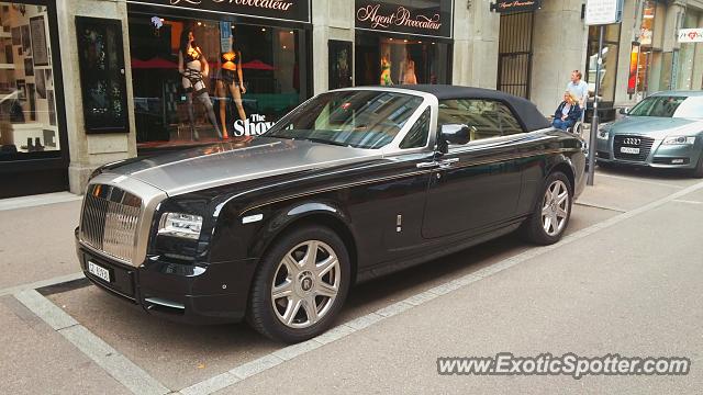 Rolls Royce Phantom spotted in Zürich, Switzerland