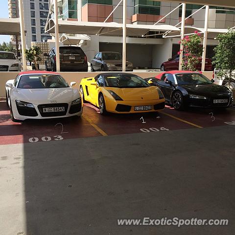 Audi R8 spotted in Dubai, United Arab Emirates