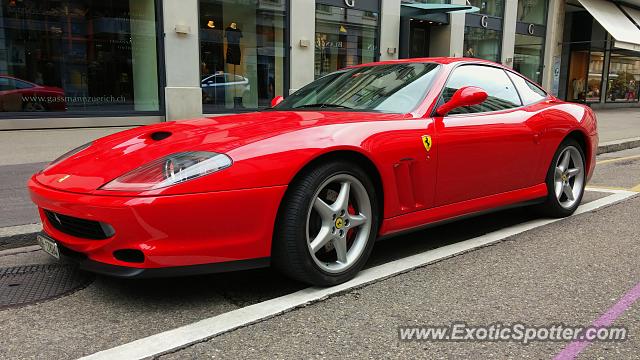 Ferrari 575M spotted in Zurich, Switzerland