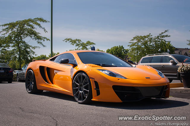 Mclaren MP4-12C spotted in Montreal, Canada