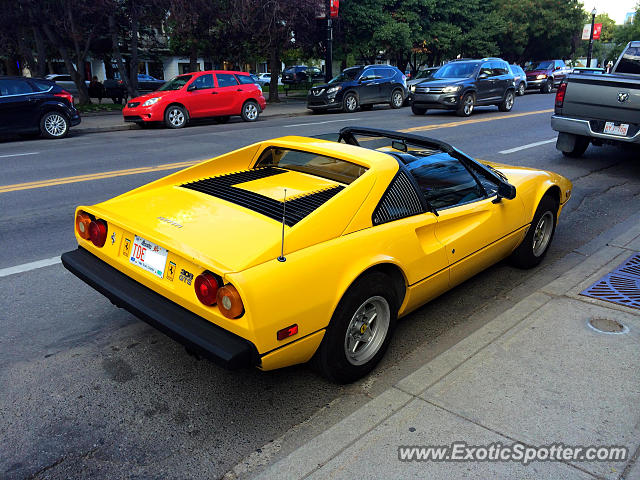 Ferrari 308 spotted in Calgary, Canada