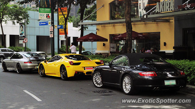 Ferrari 458 Italia spotted in Taguig City, Philippines